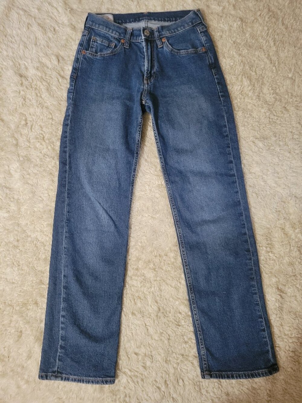 Gap Petite 90s Loose Mid Rise Jeans Dark Indigo | 24P
